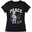 "Produto #009 Baby look PEACE IN CHRIST" Blusa Baby Look