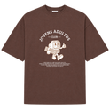 "Jovens Adultos Club" Camiseta Oversized Suedine 220g