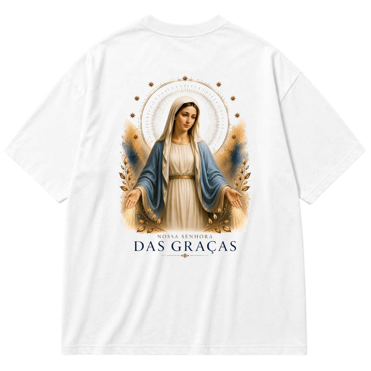 "Oversized - Nossa Senhora das Graças" Oversized Premium 96% algodão 4% Elastano