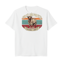 "Estampa POR FÉ E NÃO POR VISTA" Camiseta Premium Unissex Bunker Studios