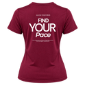 "Camiseta Find Your Pace Dryfit Feminina Basic" Camiseta Dryfit Feminina Basic