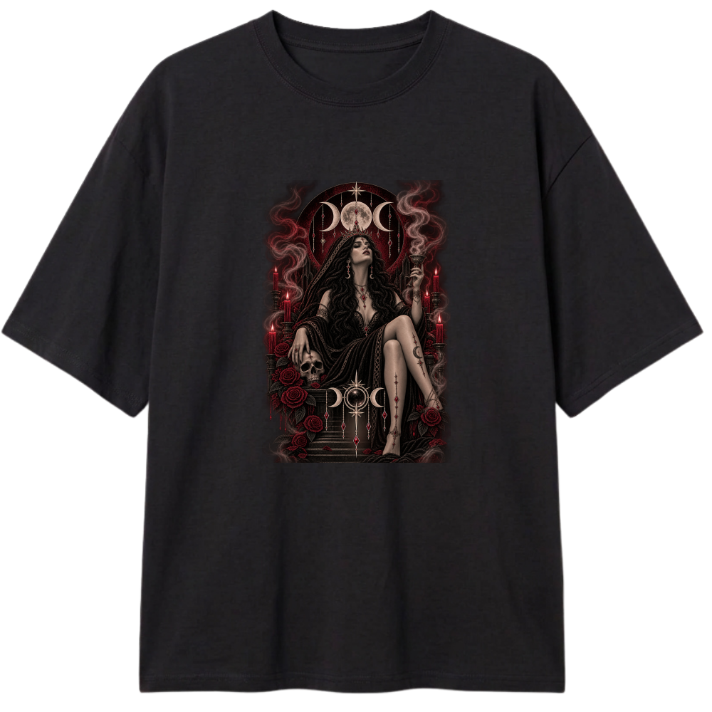 "Camiseta Oversized - Witch's Ritual" Camiseta Oversized Classic
