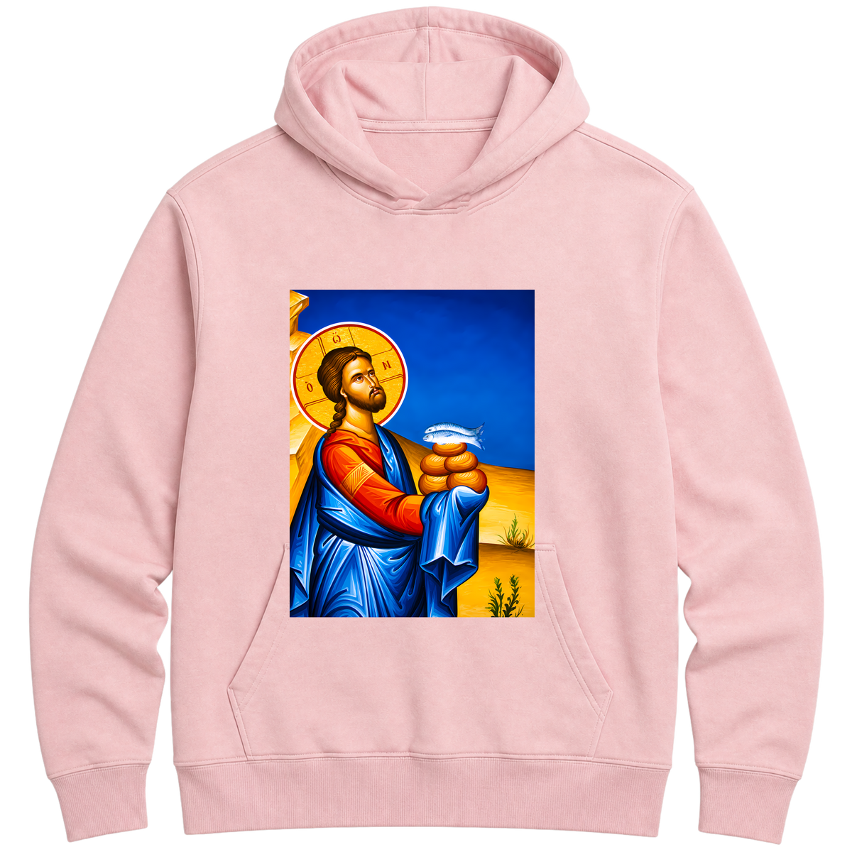 "Moletom Hoodie Essential A Multiplicação dos Pães" Moletom Premium