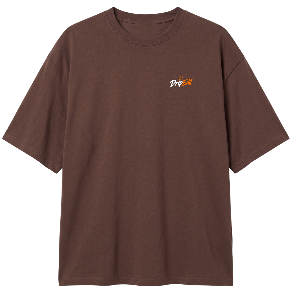 "Camiseta Oversized Classic DripEdit Natureza" Camiseta Oversized Classic