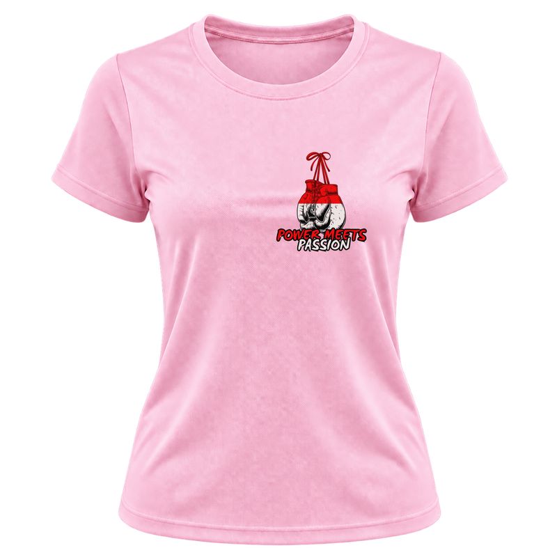 "Camiseta oversized estampa de boxe" Camiseta Dryfit Feminina Basic