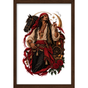 ""Cigano" Full Art - Quadro Tradicional" Quadro tradicional sem vidro acrílico
