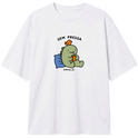 "Camiseta Sem Pressa" Camiseta Oversized Classic