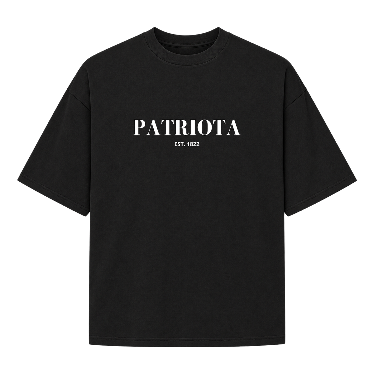 "PATRIOTA." Camiseta Oversized Suedine 220g