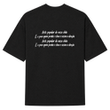 "Jorge Aragão Camiseta Oversized Suedine 220g" Camiseta Oversized Suedine 220g