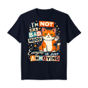 "Camiseta Regular "Im not in a bad mood"" Camiseta Premium Unissex Bunker Studios