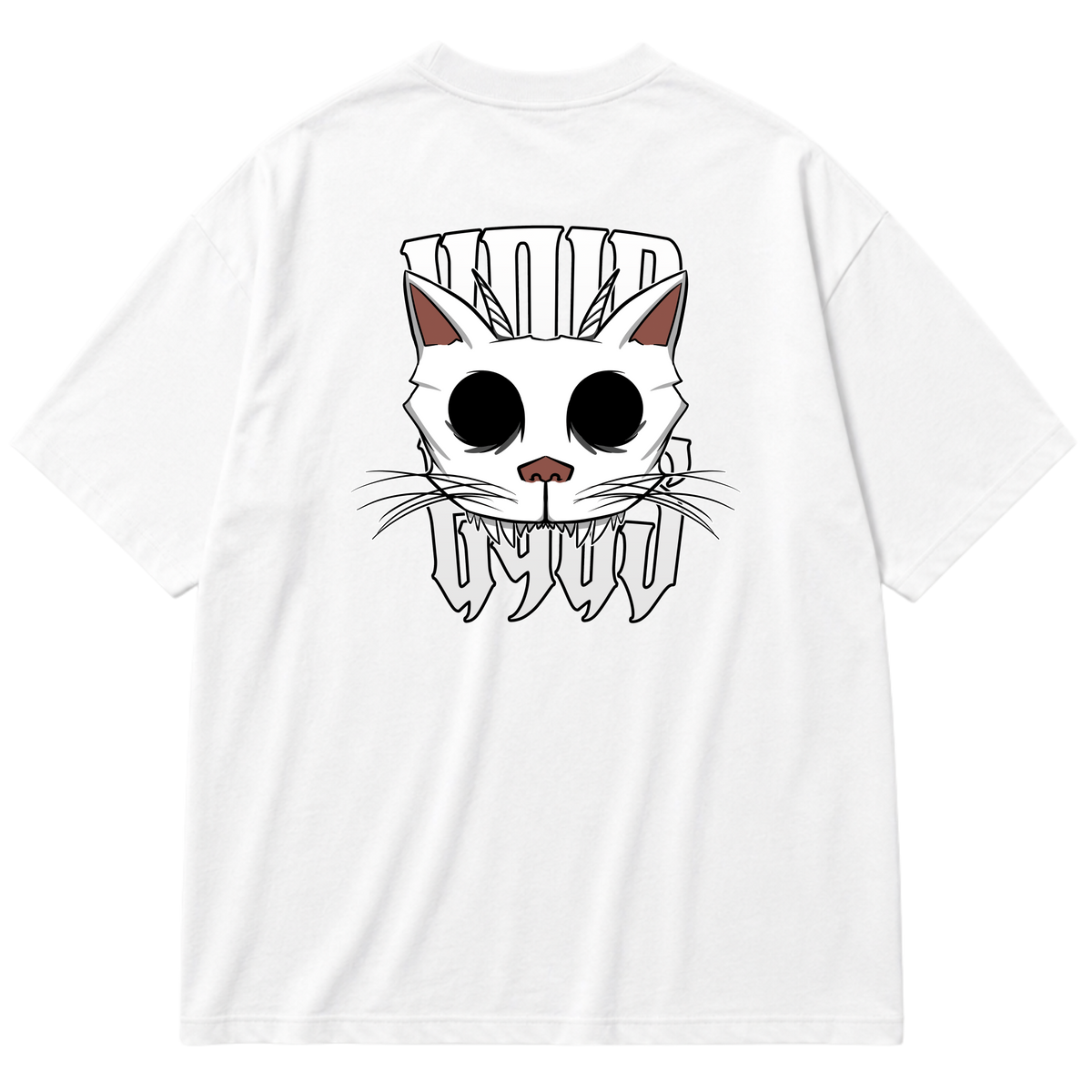 "Oversized Cotton - Cat Void" Oversized Premium 96% algodão 4% Elastano