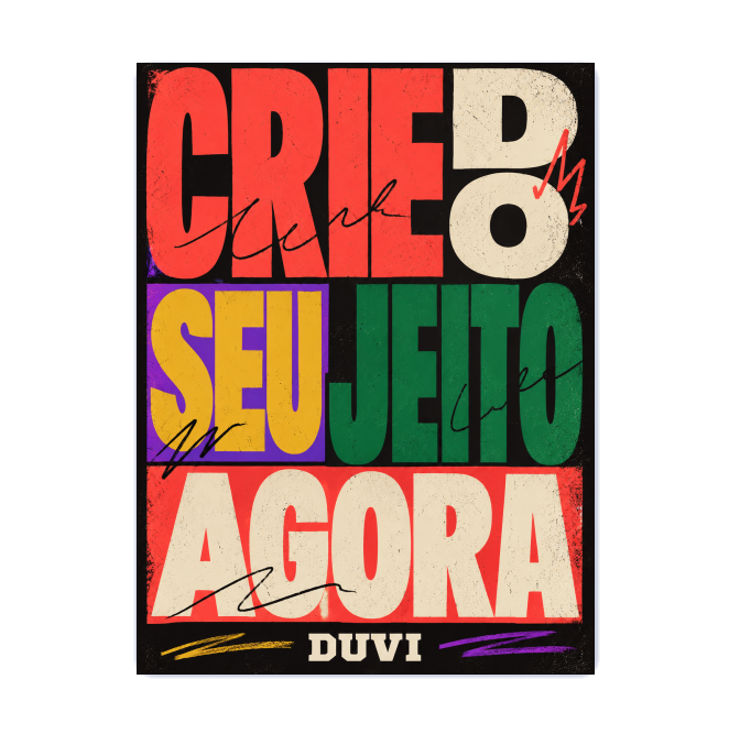 "Poster - Crie do seu jeito" Poster