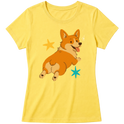 "Corgi" Blusa Baby Look