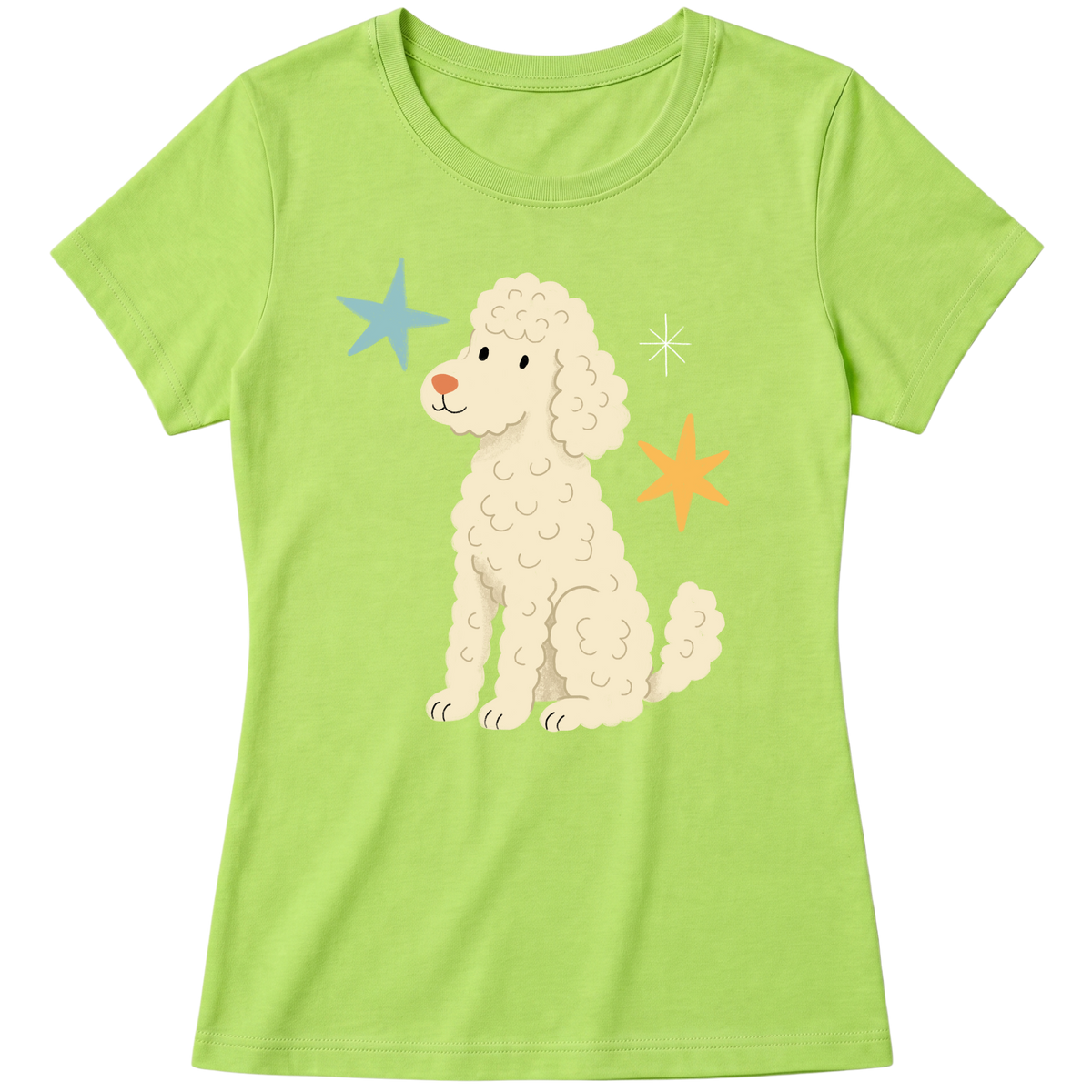 "Poodle" Blusa Baby Look
