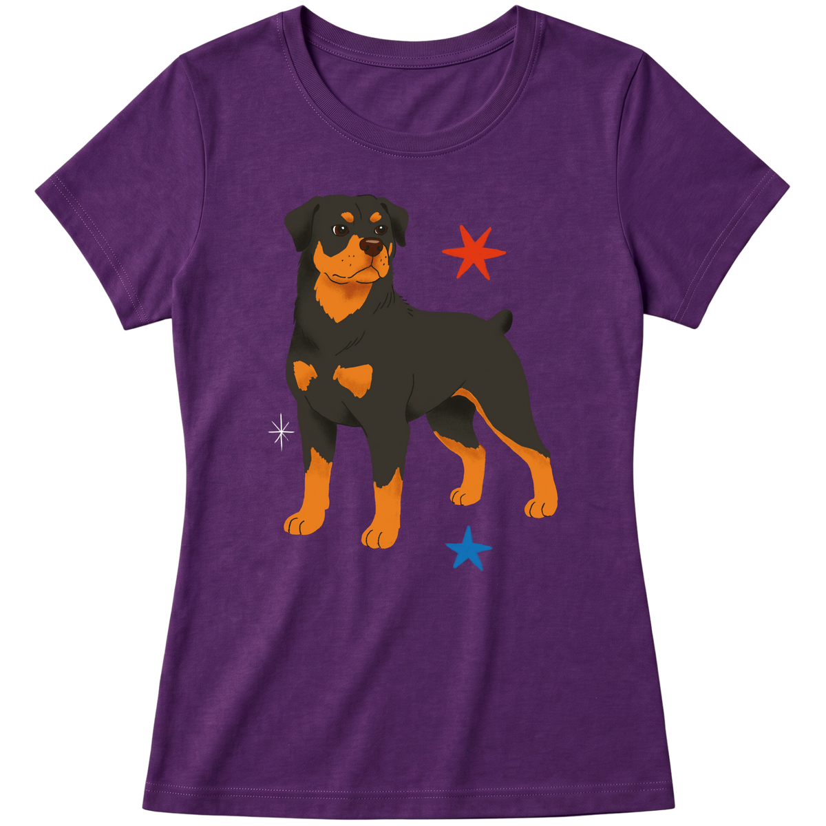 "Rottweiler" Blusa Baby Look