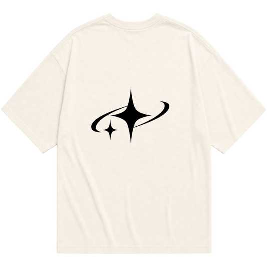 "Camiseta Oversized Stars" Oversized Básica 30.1