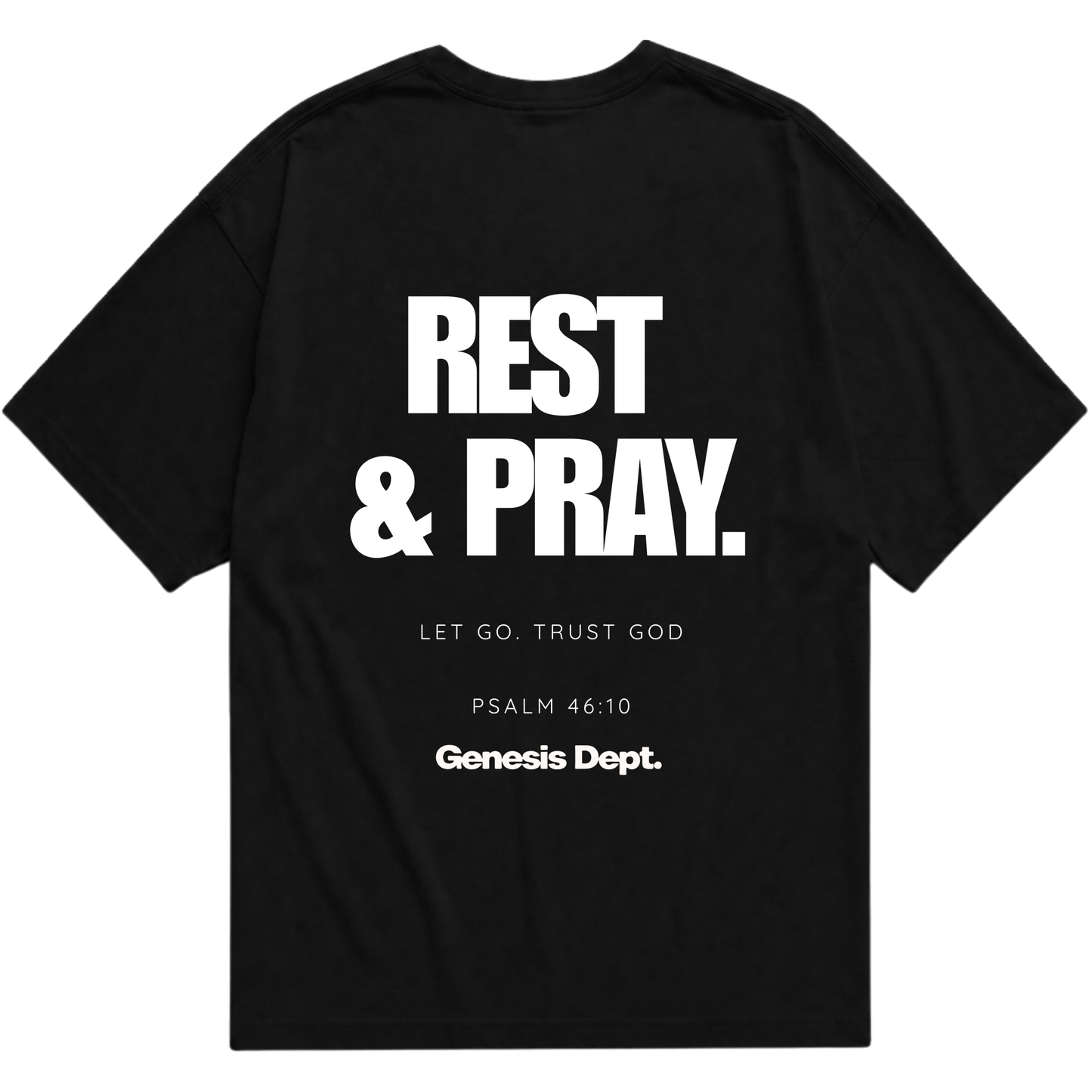 "Psalm 46:10" Oversized Básica 30.1