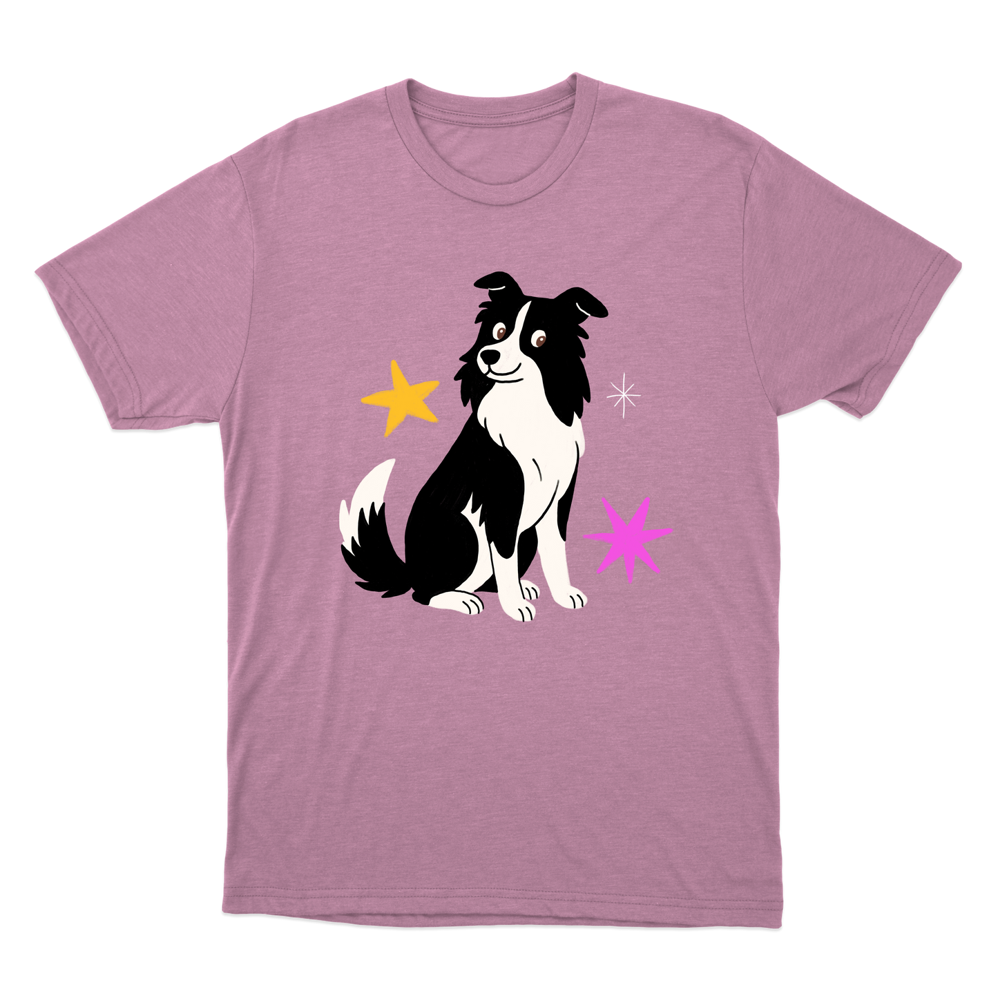 "Border Collie" Camiseta Básica Unissex