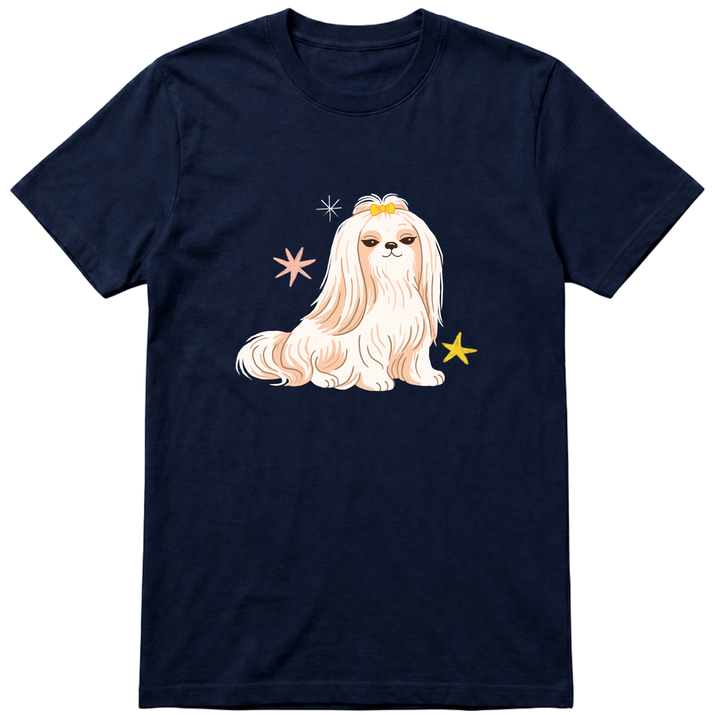 "Lhasa apso" Camiseta Básica Unissex