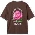 "Rose moriban" Camiseta Oversized Classic