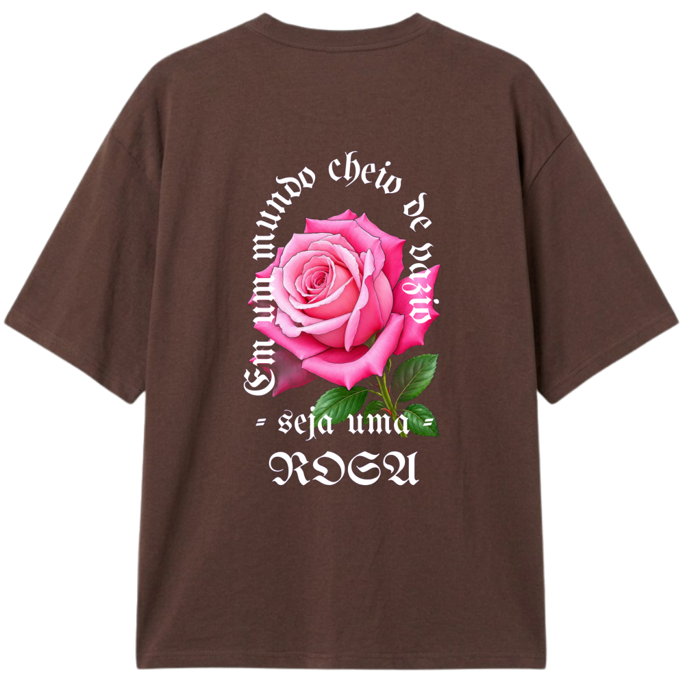 "Rose moriban" Camiseta Oversized Classic