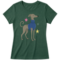 "Galgo italiano" Blusa Baby Look