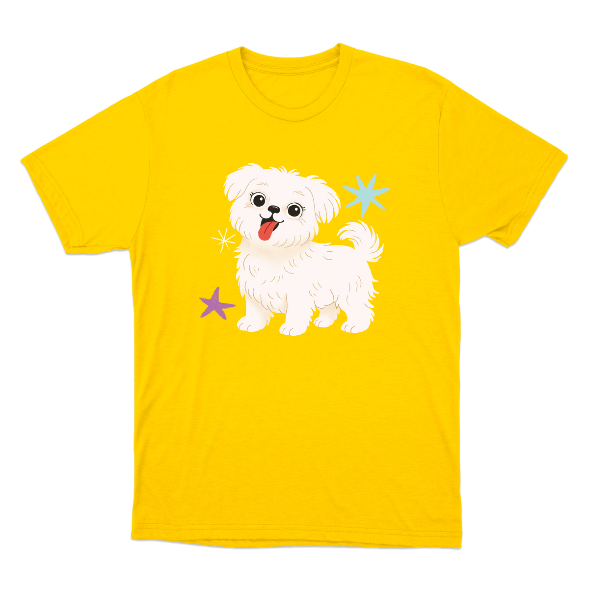"Maltês" Camiseta Básica Unissex