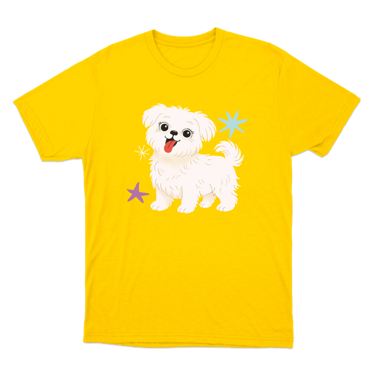 "Maltês" Camiseta Básica Unissex