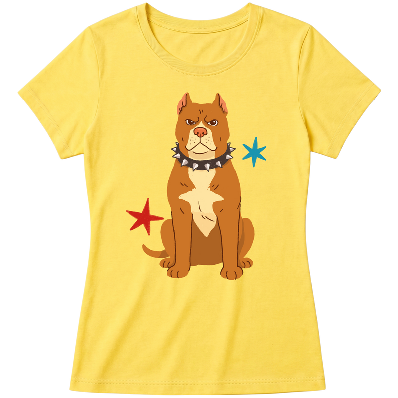 "Pitbull" Blusa Baby Look