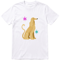 "Galgo afegão" Camiseta Básica Unissex