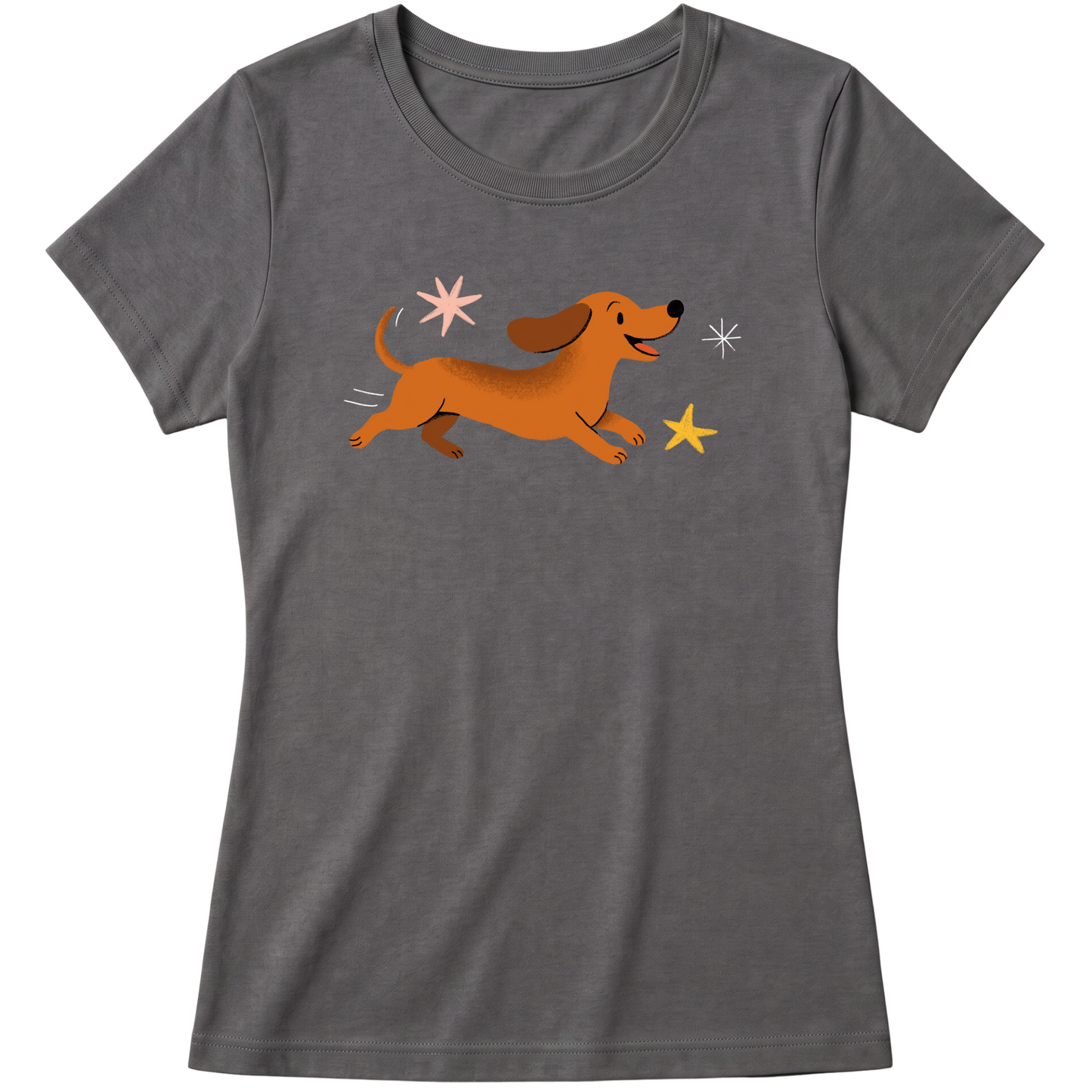 "Dachshund - salsicha" Blusa Baby Look