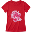 "Baby Look Pinky Rose" Blusa Baby Look