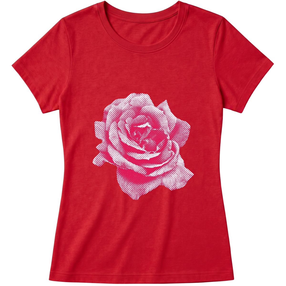 "Baby Look Pinky Rose" Blusa Baby Look