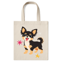 "Chihuahua de pelo longo" Ecobag