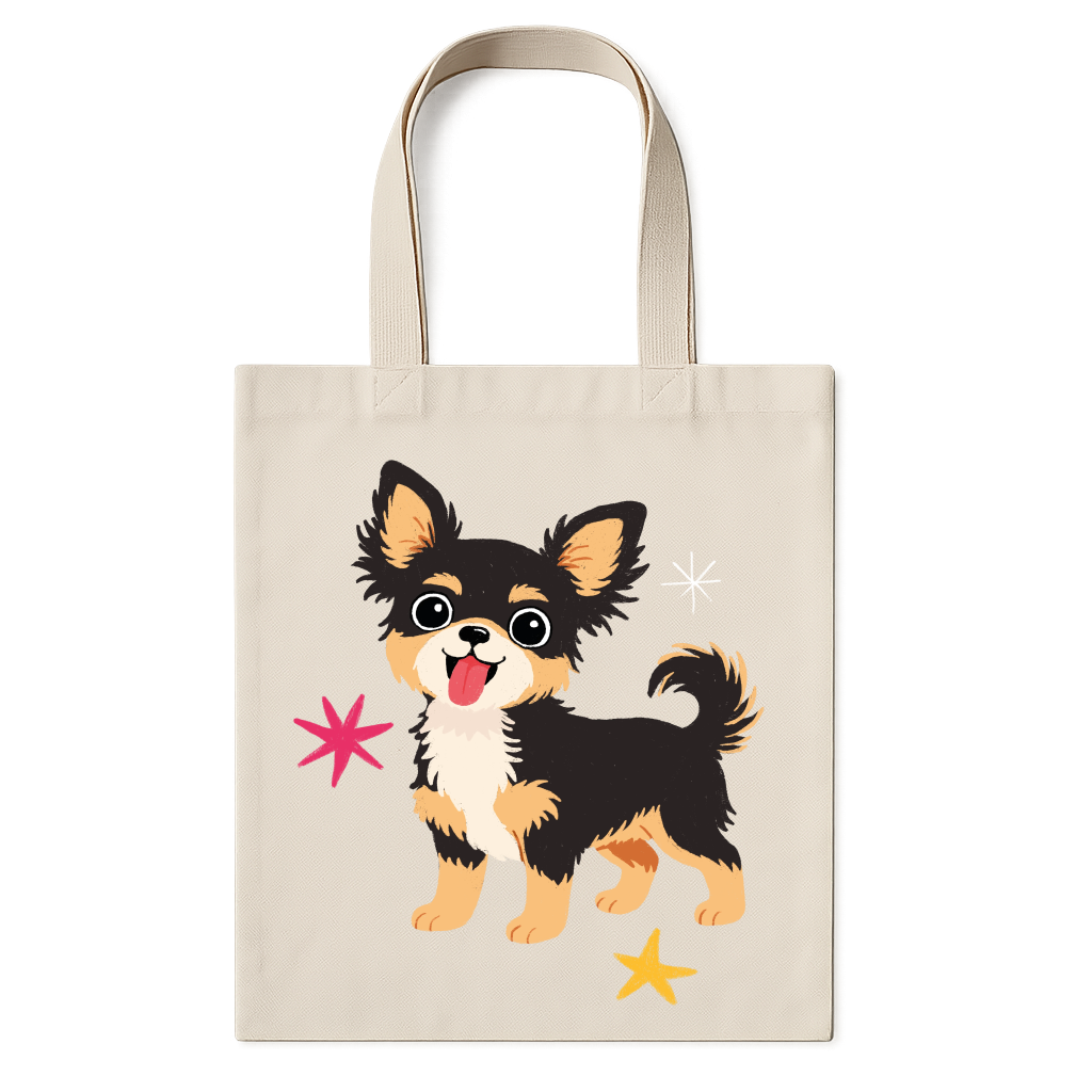 "Chihuahua de pelo longo" Ecobag