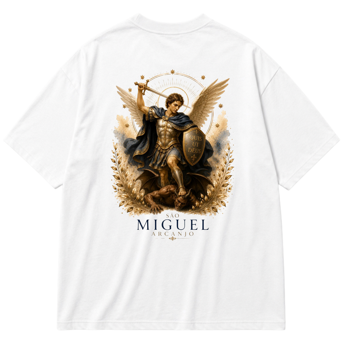 "Oversized - São Miguel Arcanjo" Oversized Premium 96% algodão 4% Elastano
