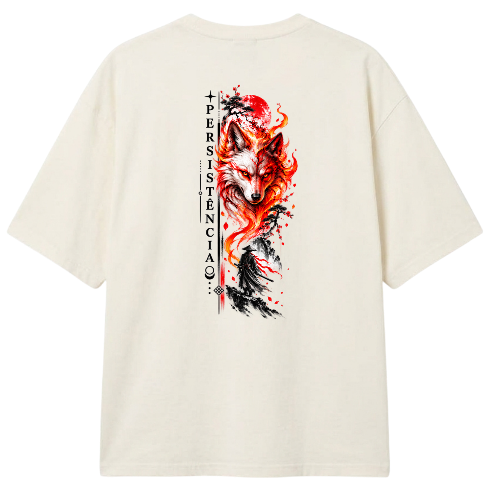 "Oversized Classic - Persistência" Camiseta Oversized Classic