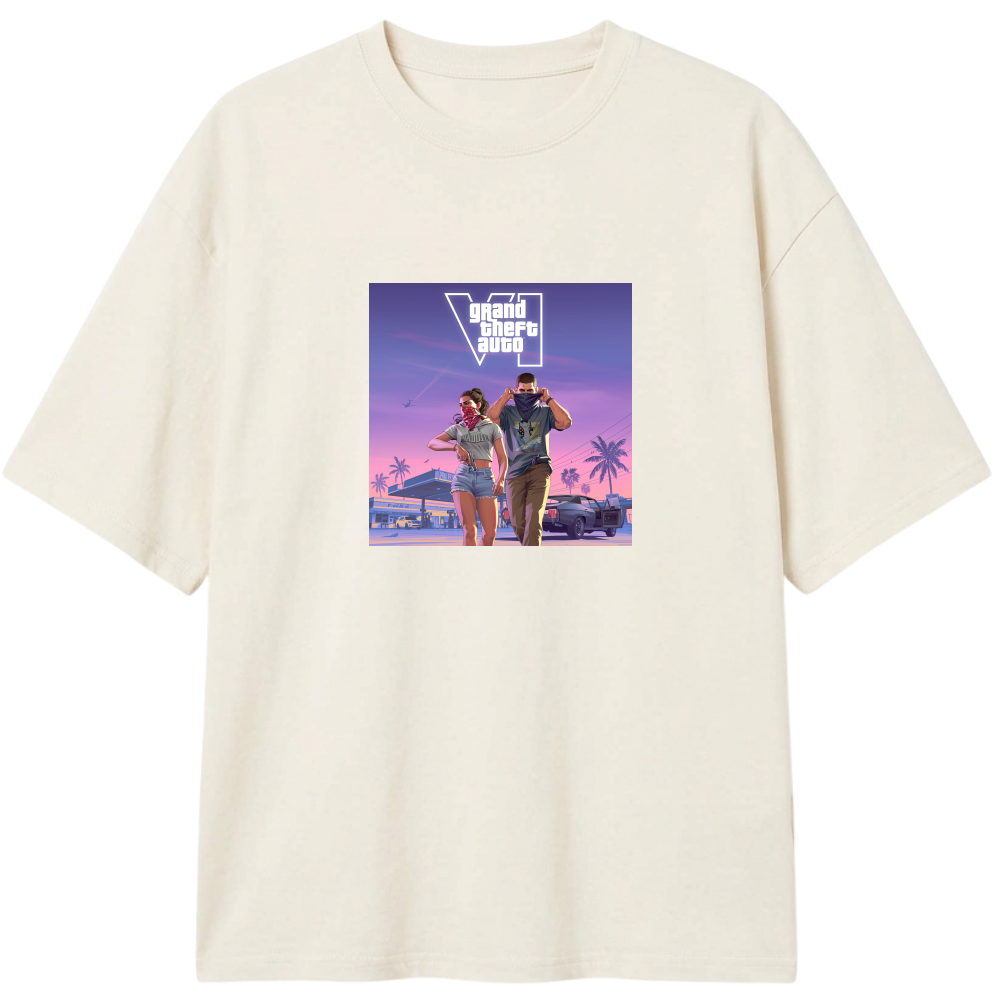 "VI.CE CITY THEMES" Camiseta Oversized Classic