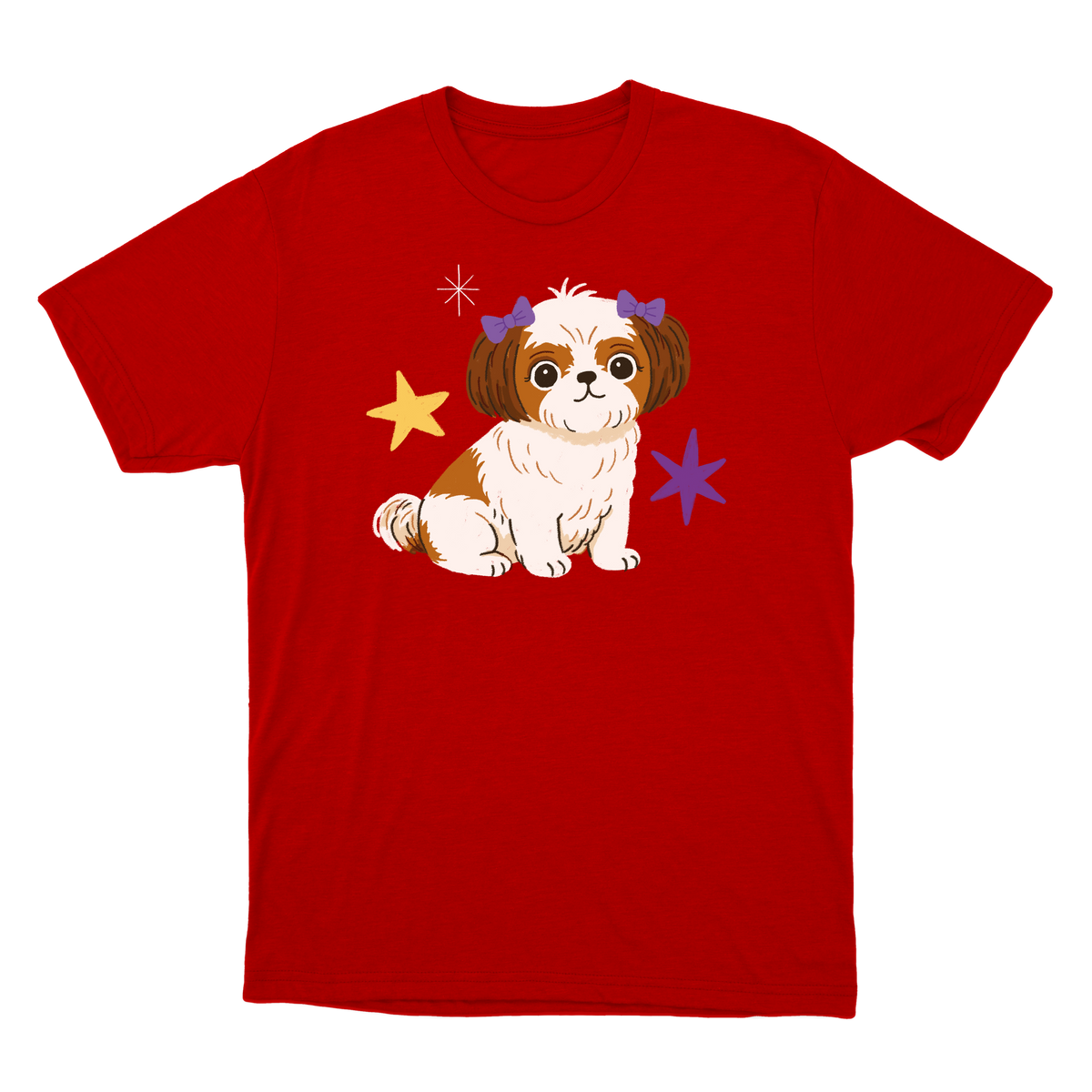 "Shih-tzu" Camiseta Básica Unissex
