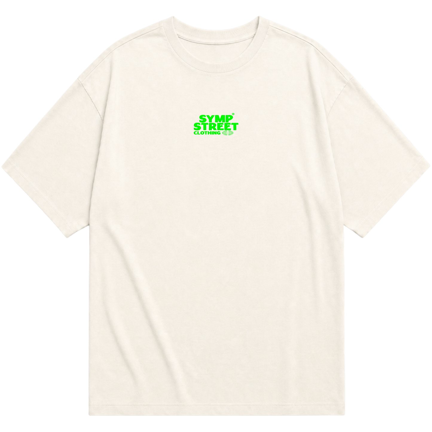 "Camiseta Oversized Cyber Cat - Street Symp" Oversized Básica 30.1