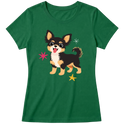 "Chihuahua de pelo longo" Blusa Baby Look