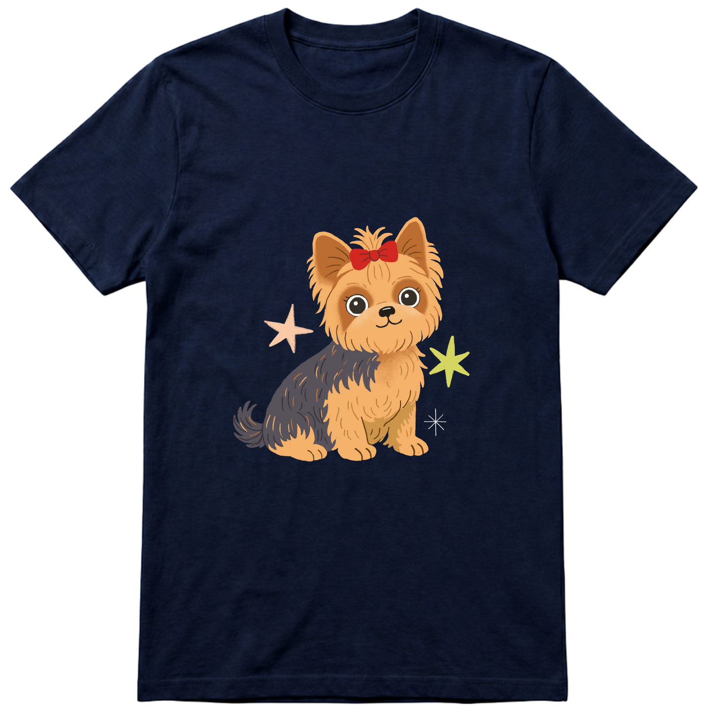 "Yorkshire terrier" Camiseta Básica Unissex