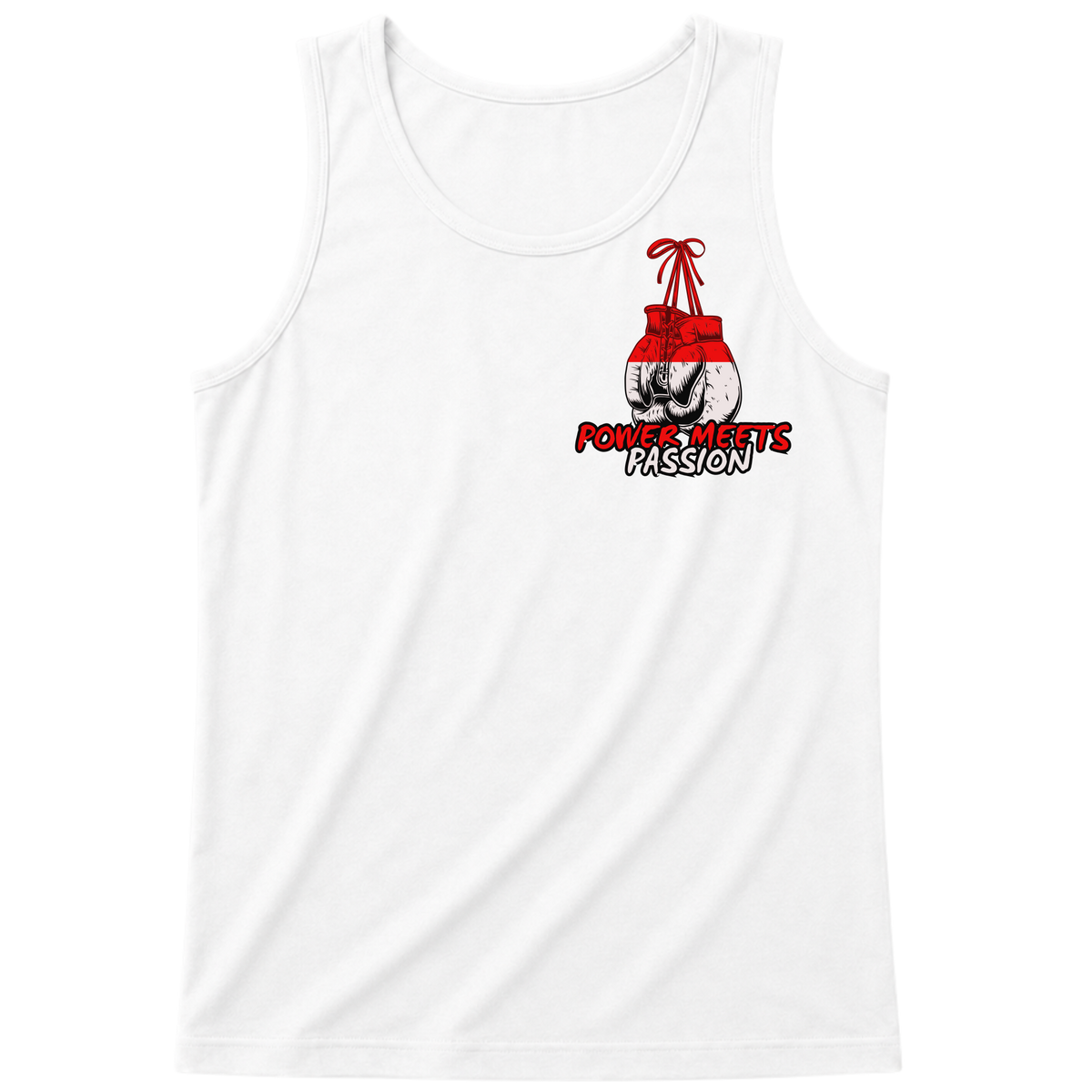 "Camiseta oversized estampa de boxe" Regata Básica