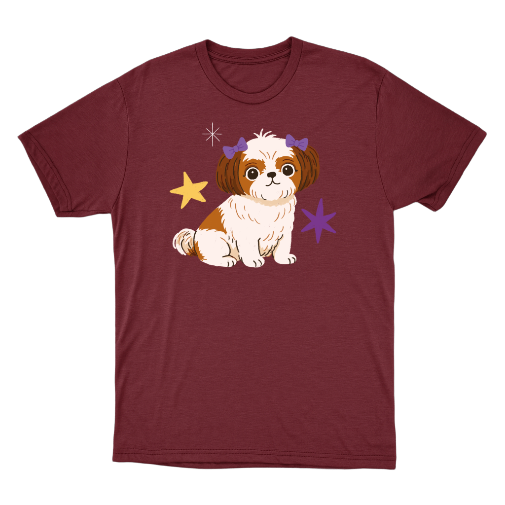 "Shih-tzu" Camiseta Básica Unissex