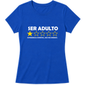 "Baby Look Classic - Vida Adulta: Nota 1" Blusa Baby Look