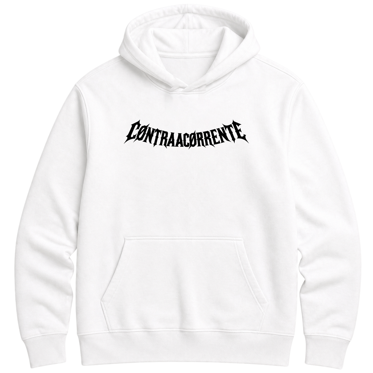"Moletom (Canguru com capuz) Hoodie Essential #004 - CØNTRAACØRRENTE" Moletom Premium