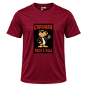 "Capivara Rock & Roll  DTG" Camiseta Dryfit Masculina Basic