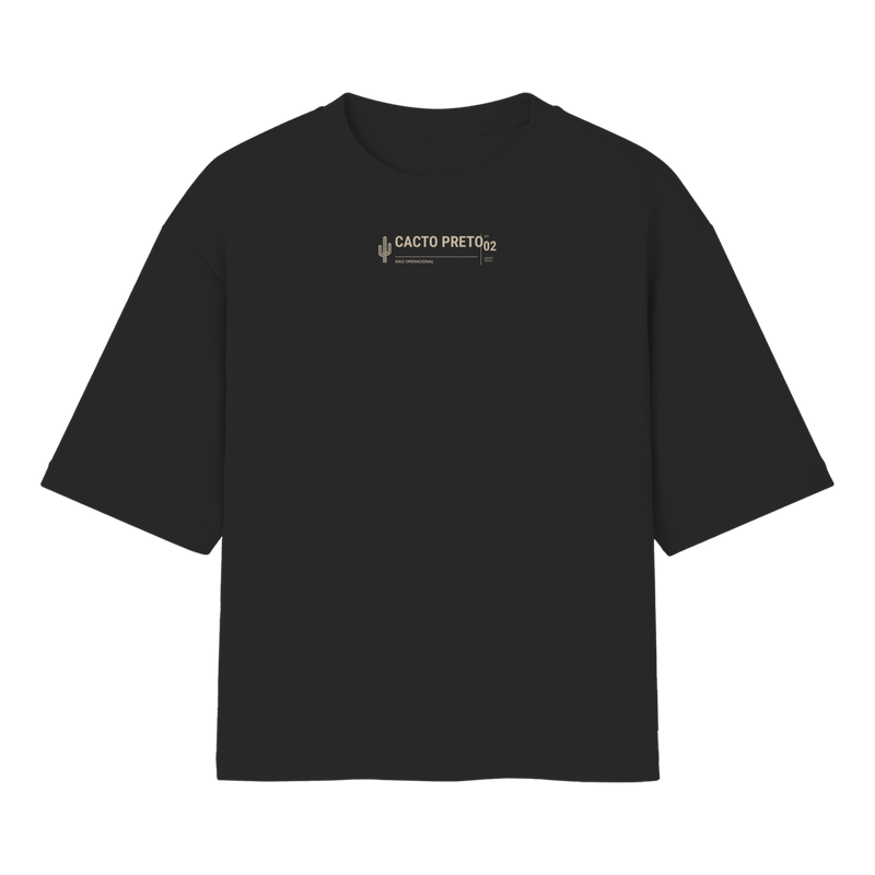 "Camiseta Oversized Assinatura Linear" Oversized Básica 30.1
