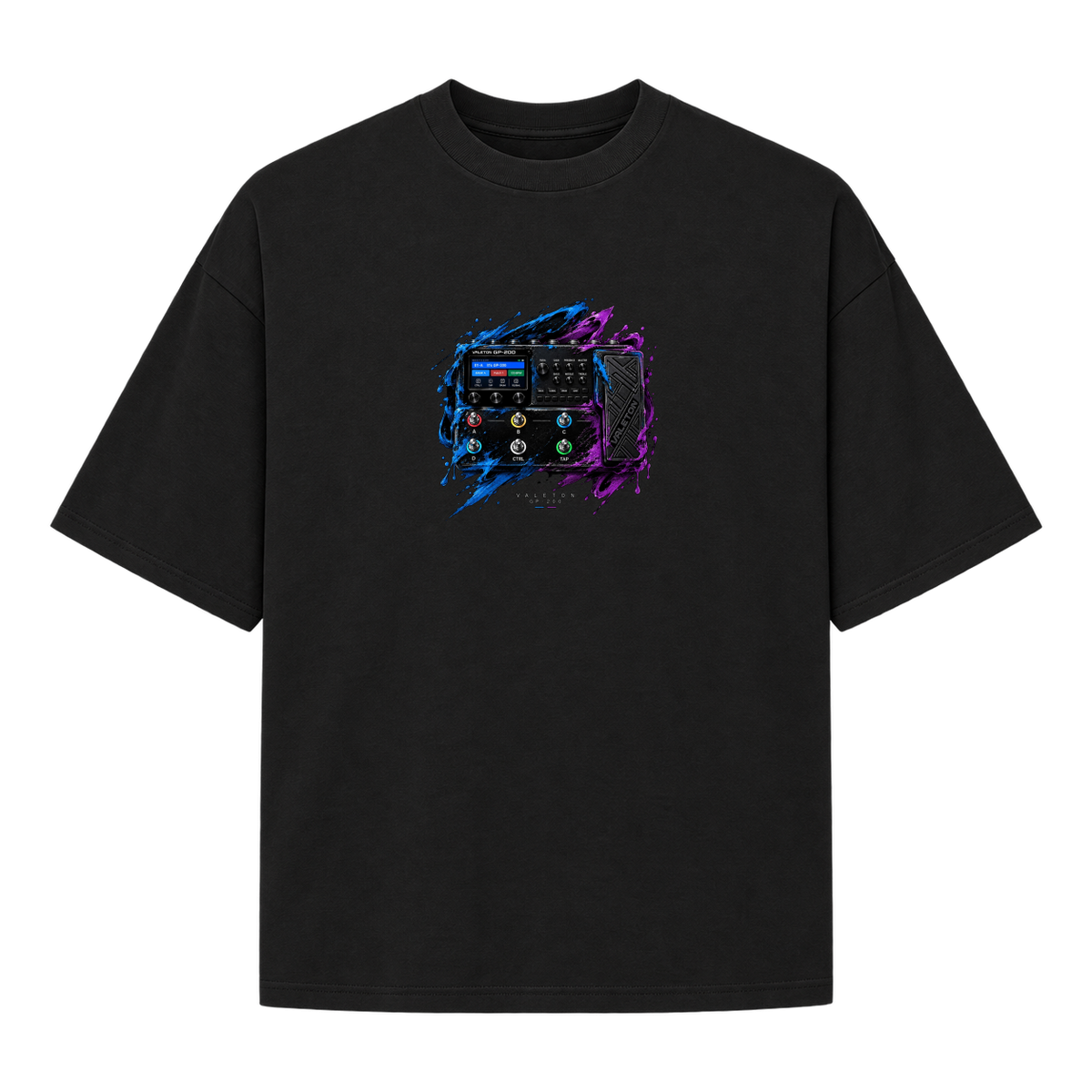 "VALETON GP 200" Camiseta Oversized Suedine 220g