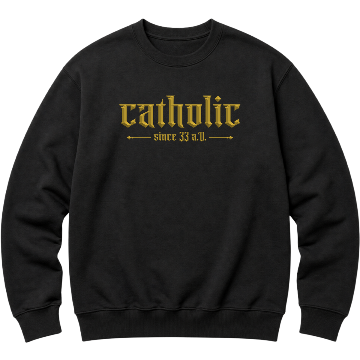 "Cristão Católico Catholic EC00" Moletom com Capuz Básico